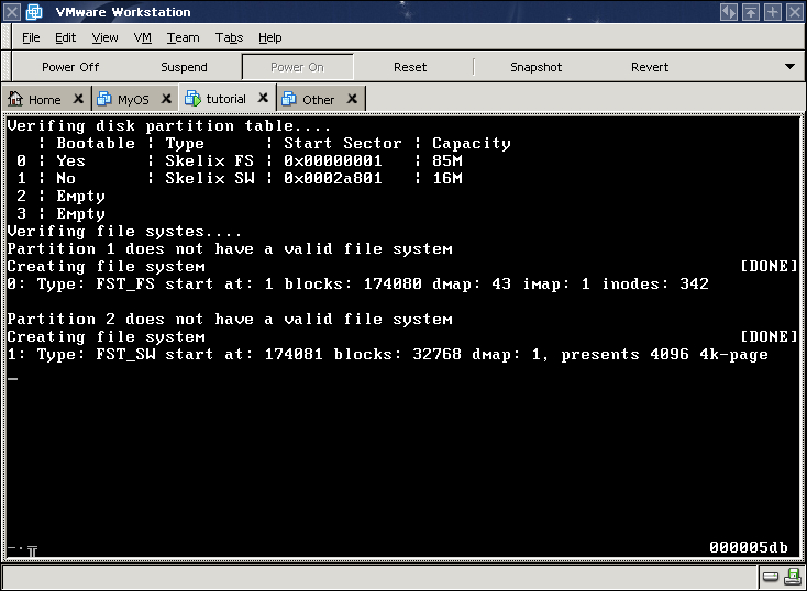 get file system information
