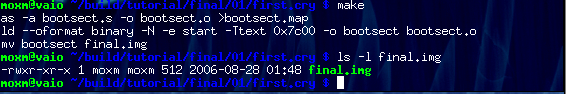 making process of first cry